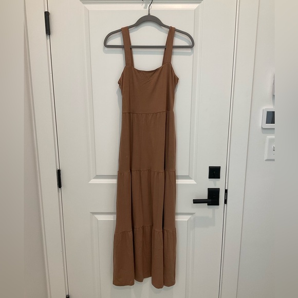 Dresses & Skirts - ANRABESS Square Neck Tiered Maxi Dress